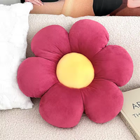 Bantal Bunga Grosir Warna-warni Bantal Lempar Mewah Bantal Hias untuk Sofa Kamar Tidur Dekorasi Rumah Eceran