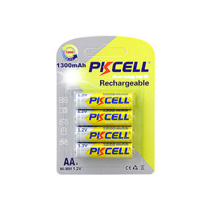 PKCELL, лучшая продажа, Ni-MH Nimh аккумуляторная батарея AA1300 1,2 В, 1300 мАч - Product Image 6