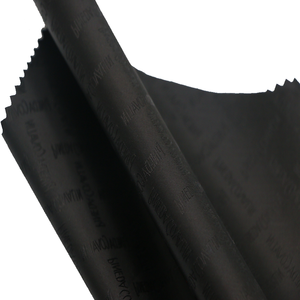ผ้าซับในโพลีเอสเตอร์ 100% ลายโลโก้แบบจาการ์ด สำหรับกระเป๋าถือ - Product Image 3