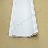 81098 Moulures de plafond en mousse PU à motif floral pour la décoration de la maison