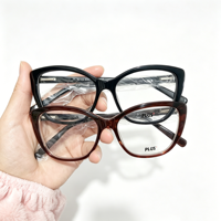 Déstockage : Montures en acétate pour visages en forme de losange, unisexe, vente en gros, montures de lunettes optiques en acétate tendance, prix abordable