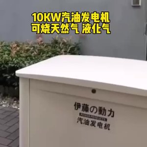 เครื่องกำเนิดไฟฟ้าเบนซิน Ito Power 10KW ใช้ได้กับแก๊สธรรมชาติและ LPG สำหรับสำรองไฟบ้านในกรณีฉุกเฉิน - Product Image 1
