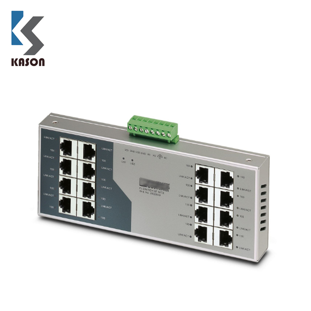 16 TP RJ45 Ports Industrial Ethernet Switch with 10/100 Mbps Speed 2832849