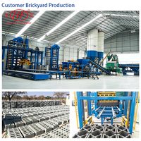 Machine de production en série de blocs pour les projets de développement urbain
