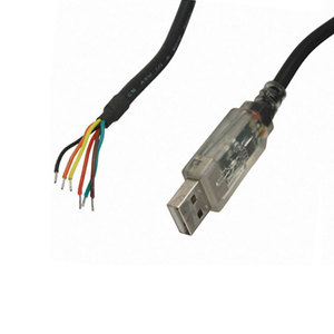 Câble convertisseur série <span class=keywords><strong>USB</strong></span> <span class=keywords><strong>UART</strong></span> FT232RL TTL Utech YT-TTL03 2026, nouveau, OEM, blindage tressé, gaine PVC, longueur 1,8 m, pour utilisation informatique - Product Image 1