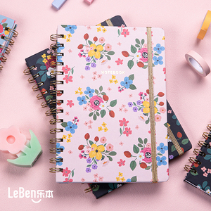 Sổ Ghi Chú Sổ Tay Xoắn Ốc Hai Dây In Hình Học Bán Sỉ Tùy Chỉnh - Product Image 3