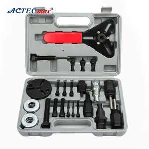 Juego de 23 Herramientas para Desmontaje de Compresores AC.135.047 ACTECmax, Herramientas de Servicio Automotriz, Extractor e Instalador de Cubo de Embrague de Compresor - Product Image 1