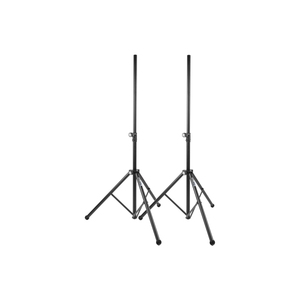 QUIK LOK - SP282 BK EASY-LIFT DELUXE ALUMINUM PNEUMATIC SPEAKER <b>STAND</b> Superior Air-Cushion Gently And Safely <b>Microphone</b> <b>Stands</b> - Product Image 1