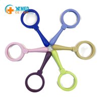 New Kids Handheld Colorful Magnifying Glass 3X HD Magnification Acrylic Lens Children Learning Toy for Education CE/ISO