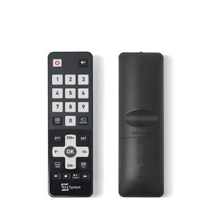 Control Remoto para TV Inteligente con Sistema Android, 47 Teclas, Código Fijo, Gran Tamaño, Control por Voz, Batería AAA - Product Image 1