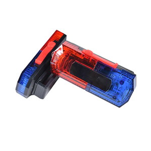 Đèn vai có thể sạc lại lâu dài với sản phẩm cảnh báo giao thông nhấp nháy màu xanh đỏ - Product Image 5