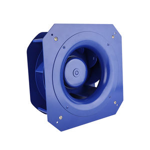 LONGWELL Hot Sale 225X99mm 250mm EC Motor Backward Ventilador Centrífugo com Suporte e Flange AHU, FFU, trocador de ar - Product Image 2