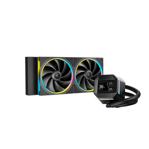 Deepcool lm240 blackwater làm mát bằng tản nhiệt PWM điều khiển tốc độ máy bơm nước với argb fan đối với trường hợp máy tính - Product Image 1