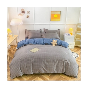 Bông nhà dệt Vua/Nữ Hoàng Kích thước Duvet cover Set với giường váy và gối Sheet & pillowcase & Duvet cover sets - Product Image 1
