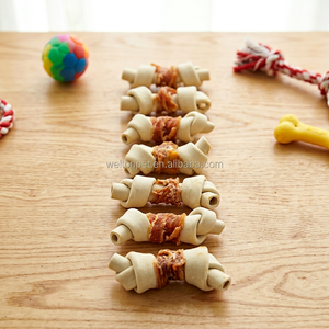 Snack per Cani a Forma di Osso di Pollo, Masticabili, Personalizzabili, Naturali, al Gusto di Latte, per Addestramento - Product Image 3