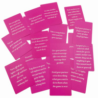 Impression personnalisée 100 cartes Jeux de couple Aventure Date Night Cartes de questions pour couples Cartes de conversation