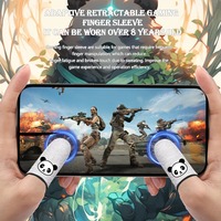 Manchons de doigts pour jeux, conçus spécifiquement pour l'e-sport, antidérapants, absorbant la transpiration et très sensibles.