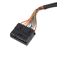 Câble OBD2 OBDII OBD 16pin 12V 24V M à F Y personnalisé en usine pour lecteur de code