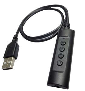 Cavo per scheda audio esterna da 3,5 mm a <span class=keywords><strong>USB</strong></span> con controllo del volume/microfoni/altoparlante - Product Image 5