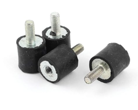 Custom Anti Vibration Rubber Mount Male Female Type Rubber Vibration Mount Isolator Damper