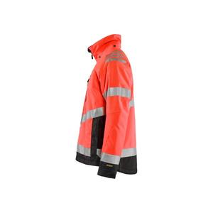 BLAKLADER - 478019775599XXL Chaqueta de concha con forro ligero Hi-vis Rojo/Negro-EAN 7330509658291 ROPA DE TRABAJO DE LA HI-VIS - Product Image 4