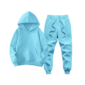 Jisen ชุดวอร์มเด็กผ้าฝ้ายมีฮู้ดชุดวอร์มแฟชั่นสำหรับเด็กผู้ชาย - Product Image 3