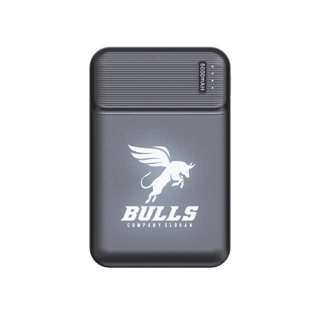 Wholesale Price 5000mah Led Light Logo Gift High Capacity 5000mAh Powerbanks Portable Outdoor Fast Charging Power Bank