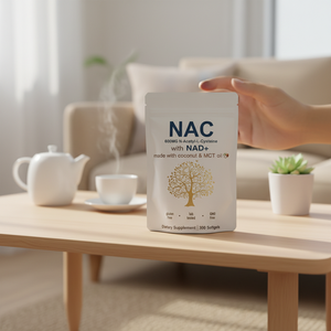 Acorn Whale Factory Vente en gros OEM/ODM Capsules molles de vitamines pour adultes <span class=keywords><strong>NAC</strong></span> NAD+ N-Acétyl L-Cystéine Huile de noix de coco <span class=keywords><strong>300</strong></span> - Product Image 2