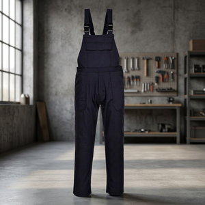 JNA GROUP <b>Men</b> Cotton Work Coverall CE Certified Anti-Allergy Dust Proof Dark Blue <b>for</b> Industrial Use - Product Image 2