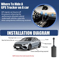 Localisateur GPS haute précision 2G+4GN01H, étanche IP67, pour moto, voiture et suivi de fret logistique