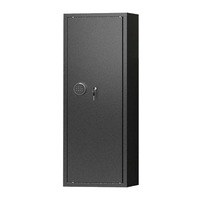 Meilleures ventes - Armoire à armes à feu de grande capacité, détachable, avec serrure électronique à empreintes digitales et mot de passe, 1400x510x380mm, coffre-fort pour munitions