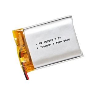 Nguồn Cung Cấp Bán Chạy 3.7V 1200Mah KC Chứng Nhận 103040 Polymer Lithium Cho Dụng Cụ Mỹ Phẩm - Product Image 2