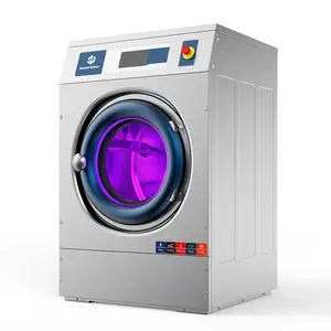 Коммерческая автоматическая стиральная машина с монетоприемником 13-27 кг для прачечной