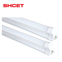 Fabricants de tubes LED intégrés T8 8w 12w 18w 22w 36w 40w 40 Watt 2 pieds 3 pieds 4 pieds 4 pieds 5 pieds 8 pieds 120 cm pour magasin de SHCET