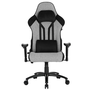 Chaise de jeu <span class=keywords><strong>gamer</strong></span> élégante et stylée en tissu gris, best-seller, nouvelle, <span class=keywords><strong>fauteuil</strong></span> de bureau OEM, chaise de jeu E-sports, capacité jusqu'à 130 kg - Product Image 2