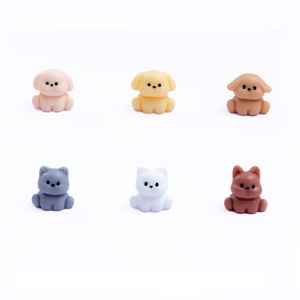 Dp <b>Mini</b> Animal Resin Crafts Cute Dog Cat Figurines <b>Desk</b> Decor Home Decoration Artistic Ornament - Product Image 5