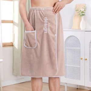 Personalized Korean Adult Soft Oversized Coral Velvet Woven Solid Color Home Bath <b>Towel</b> - Product Image 3