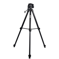 FB Q558S Tripod kamera dan Video, generasi kedua ringan paduan Aluminium portabel dan dapat dilipat untuk kamera dan fotografi Video