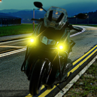 Projecteurs avant Kewig K11 étanches IP68 60W en alliage d'aluminium CNC pour moto, vélo, moto tout-terrain