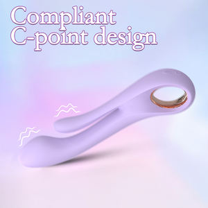 Cabeças duplas Soft Silicone Dildo Penis Vibrador Estimulador do Clitóris Estimulação Profunda Vibrador Masturbação Feminina para Feminino - Product Image 5