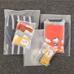 Zip Lock Ziplock Bag Custom Print Customize Printing Frosted Ziplock Bag Clothing Plastic_Bag_For_Clothing Zip Lock Bag Clothes