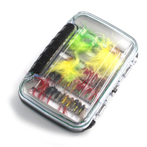 Pêche à la mouche 60 pièces, Kit de boîte d'assortiment fait à la main - Product Image 2