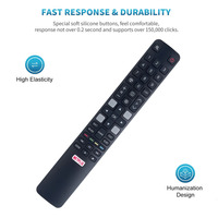 Nuevo Control Remoto de Reemplazo RC802N para TV TCL 55C2US 65P20US 75C2US 70C2US 49C2US 60P20US 55P20US 65C2US 50P20US
