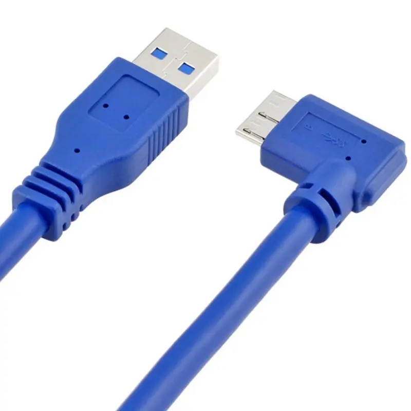 Kabel Sudut Usb 3.0, Mikro Usb 3.0 Am Ke Kanan Siku Mikro Usb Kabel Otg