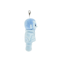 Llavero de Peluche Personalizado de Rapero Azul Claro, Muñeco de Peluche Suave con Clip Metálico para Mochilas, Regalos Coleccionables