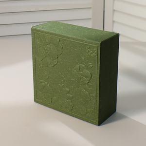 MOJIU Eco-Friendly Custom Logo Reusable Handmade Square Rigid Cardboard Drawer Jewelry <b>Box</b> Pack for Necklace <b>Bracelet</b> Rings - Product Image 3
