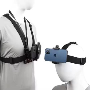 Hongdak giá nhà máy bán buôn mũ đen dây đeo đầu cho GoPro anh hùng 10 9 8 7 6 5 4 máy ảnh hành động Phụ Kiện máy ảnh - Product Image 6