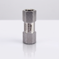 Vanne de retenue en ligne pour eau FD-LOK SS-C en acier inoxydable 316/304, 6000 psi, haute qualité, diverses tailles, écologique, vente chaude 2026