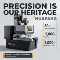 Máquina de Corte por Hilo CNC EDM Automática de Alta Precisión HF320PE |   Corte por Descarga Eléctrica para Moldes y Matrices |   380V 2.5kW |   CE