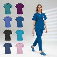 Uniforme médical de haute qualité, accessoires pour infirmières, vêtements de travail pour clinique vétérinaire, vêtements de travail pour médecins, uniformes multicolores pour anesthésistes, uniformes pour infirmières femmes